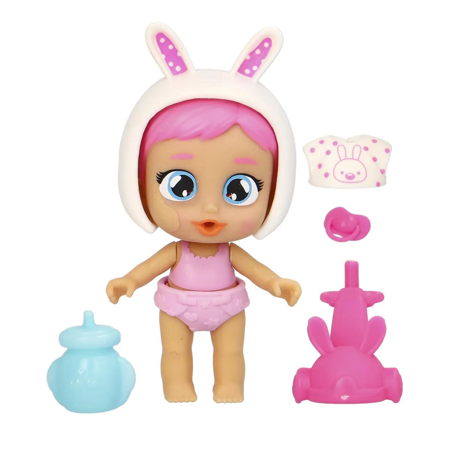 PLAYTIME CRY BABIES pehme plastikust nukutuba ja komplekt – lisavaade