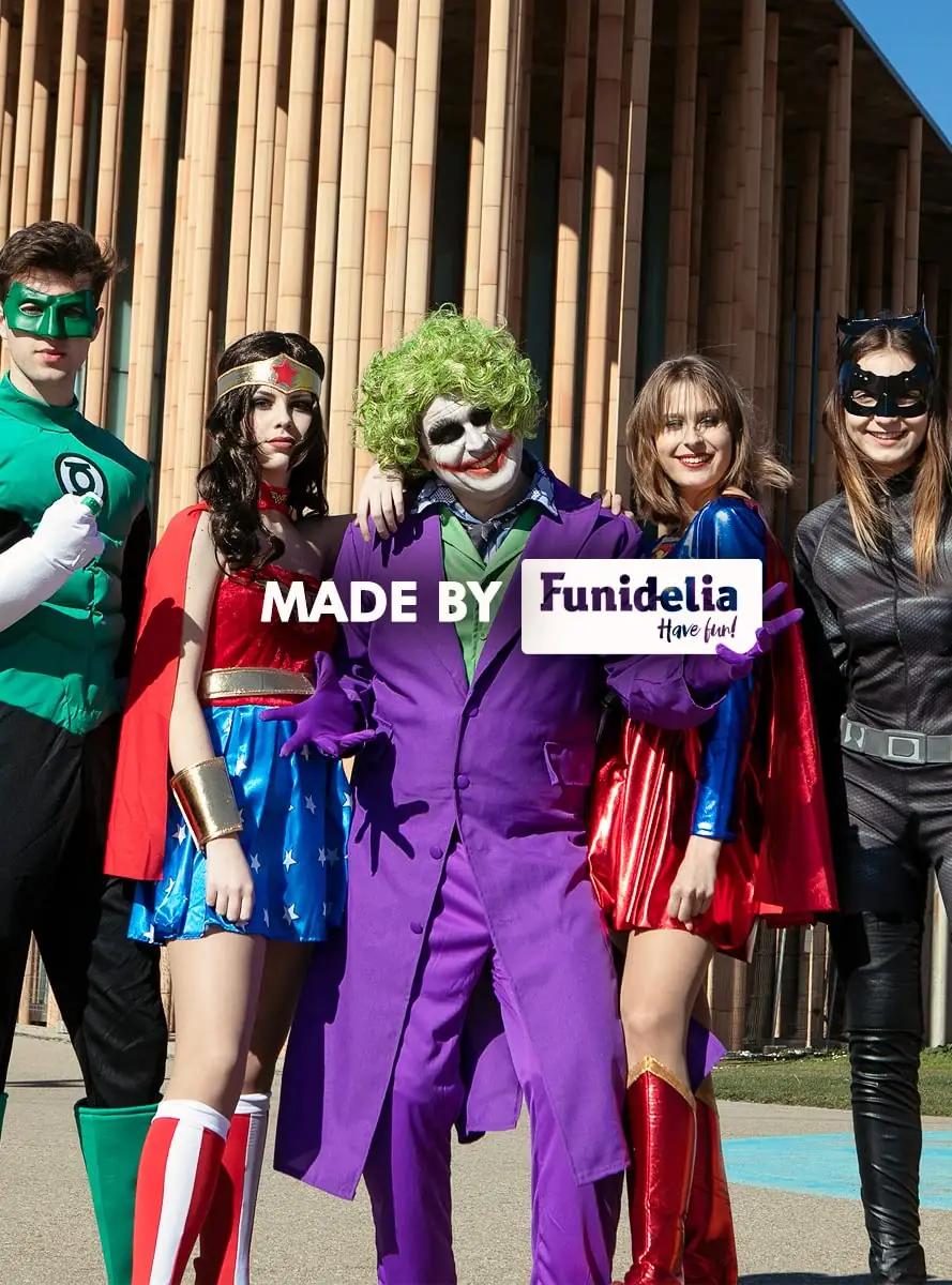 Funidelia must polyestermask — filmilik kostüümiaksessuaar – kasutusnäide