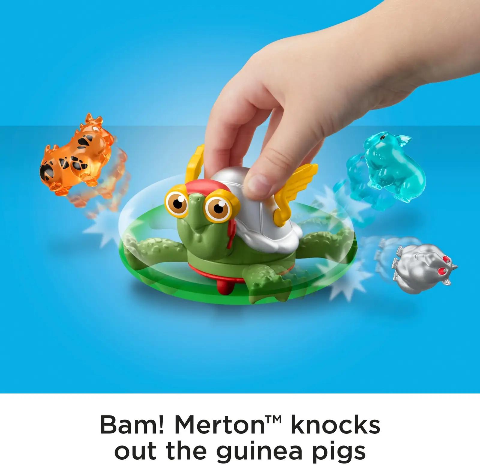 Fisher-Price mängufiguur: vastupidav Power Spin Merton lastele – lisavaade