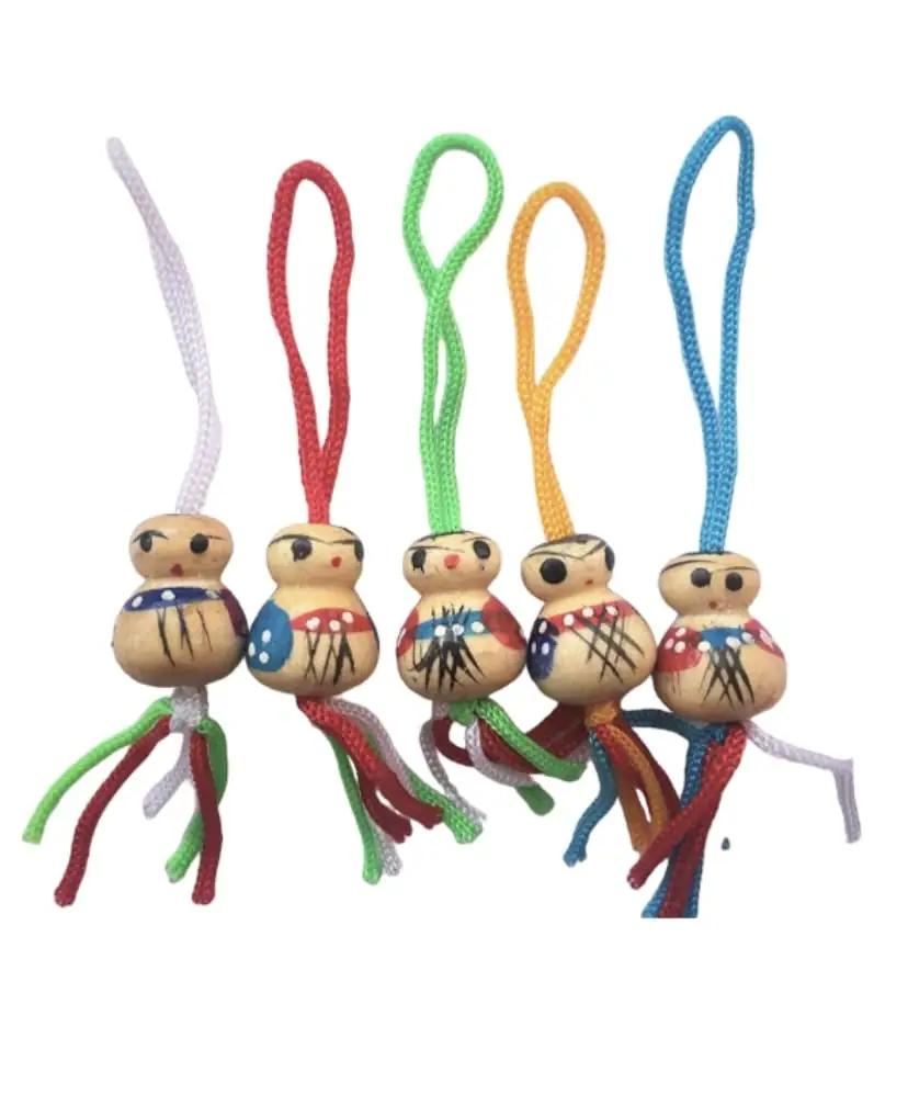 Chinitos de la Suerte puidust ripats charm komplekt — 60 tk – lisavaade