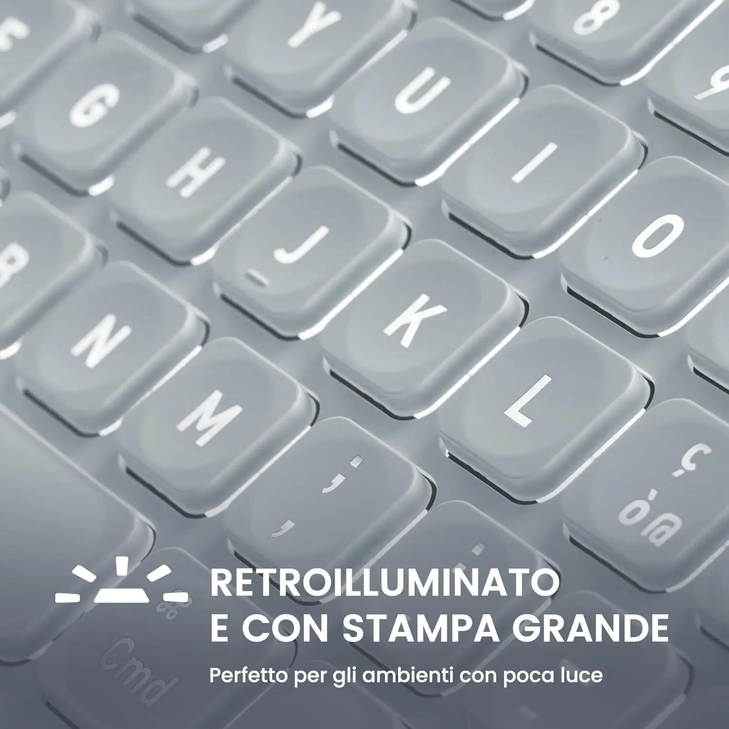 Perixx kerge mini‑tastatuur taustvalgustuse ja USB‑C laadimisega – lisavaade