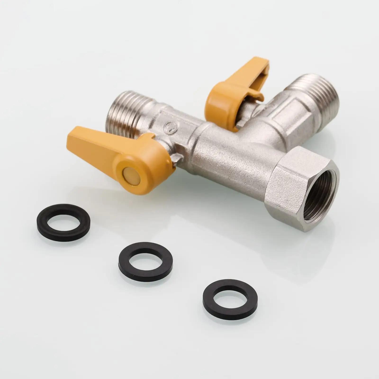 CIENCIA messingist T-ühendus dušile — vastupidav adapter DSF009 – pilt 9