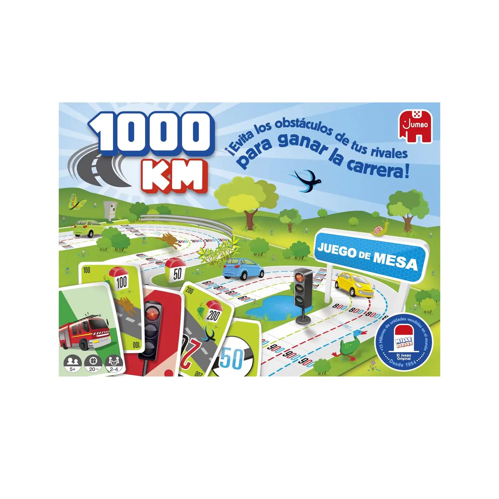 Jumbo perekonnamäng 1000 KM – kiire strateegiline kaartide mäng – lisavaade