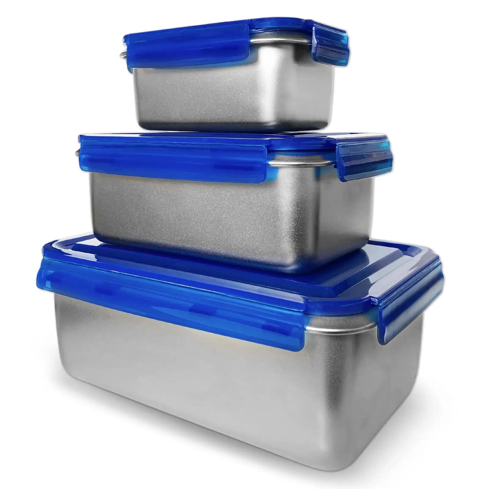 XSQUO Useful Tech XSQUO roostevabast terasest Bento-komplekt