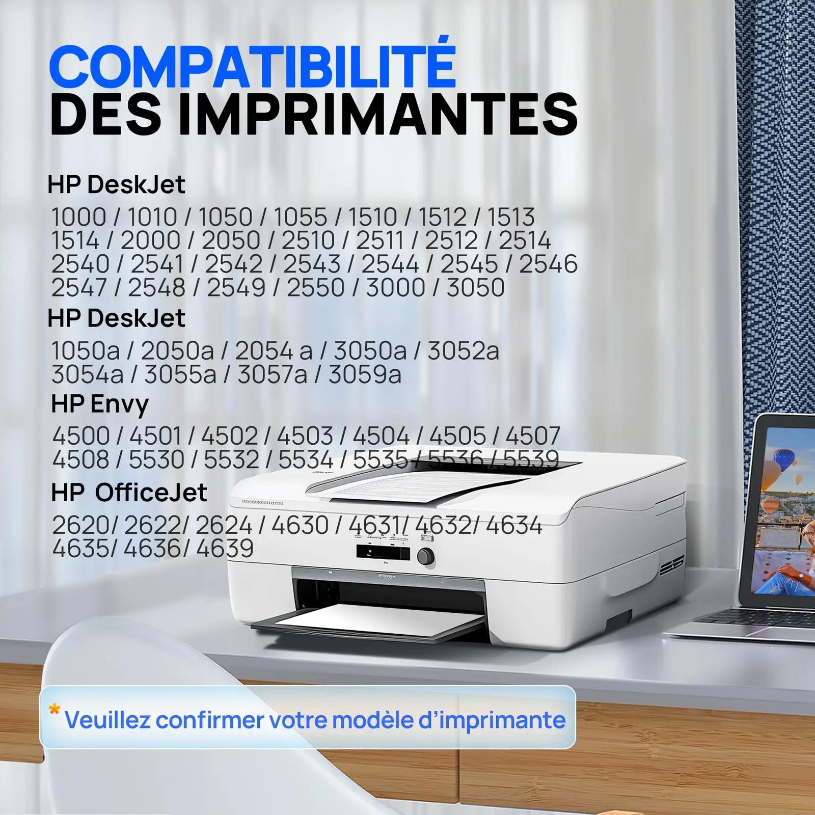 AIRLYSIS AIRLYSIS pour hp 301 noir et couleur tindipatroonid tindiprinteritele
