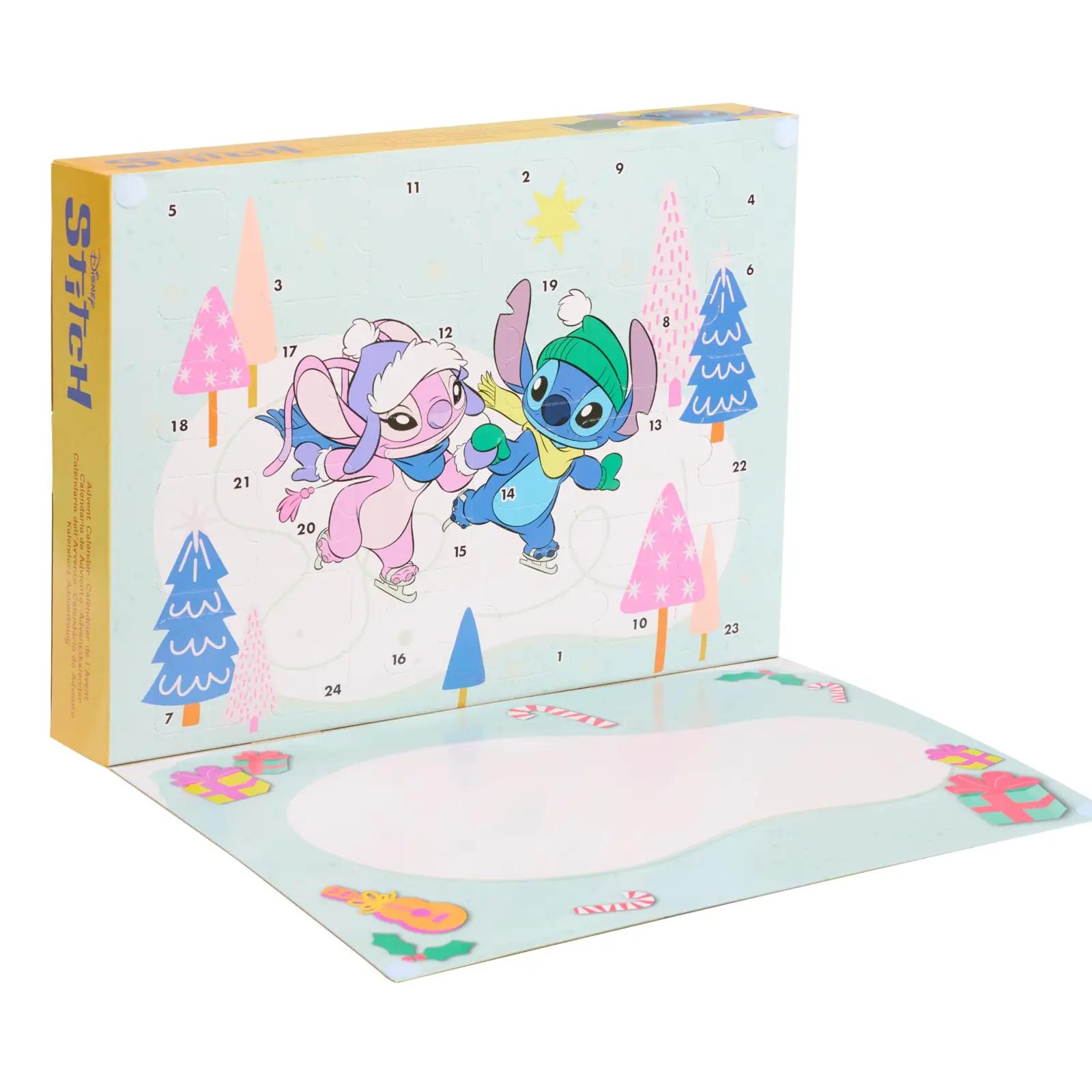 Just Play värvikas Stitch advendikalender kui pere teema charm – detailne vaade