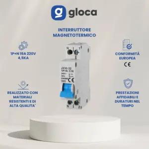 gloca JX15__40 termomagnetilised kaitselülitid – detailne lähivaade