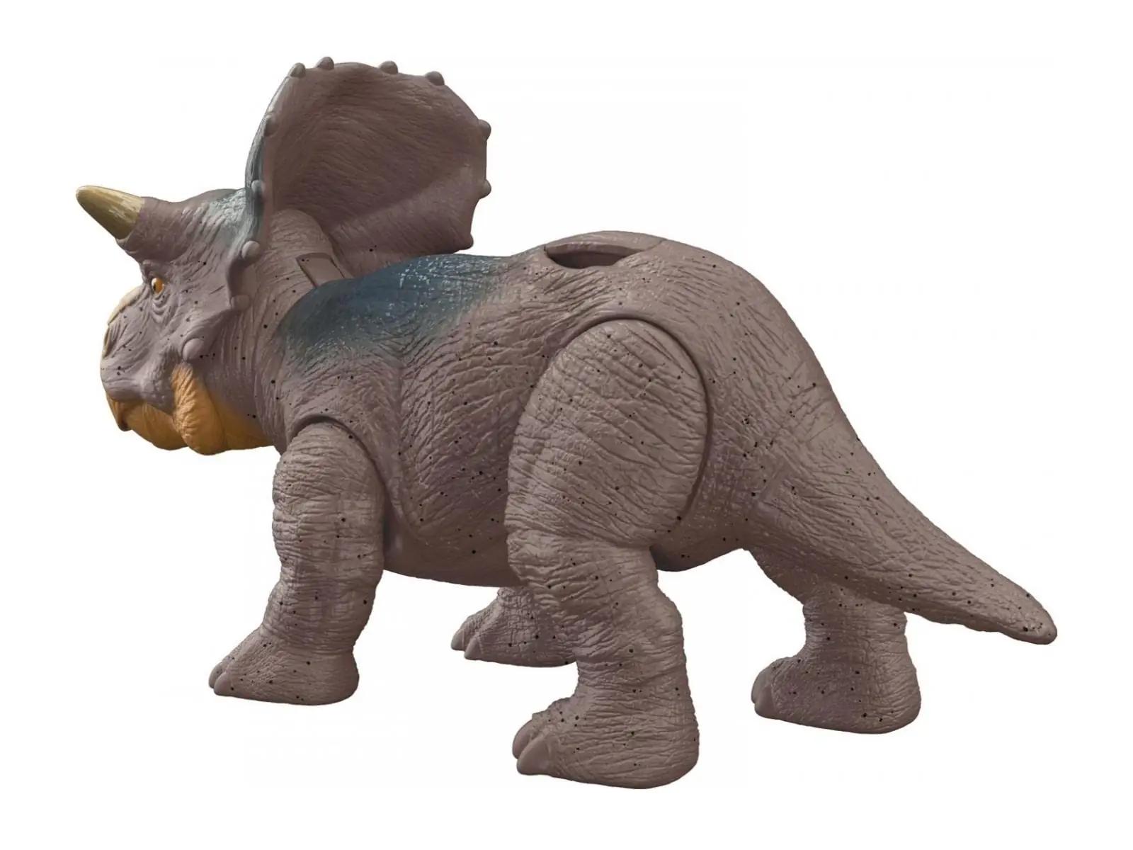 Giochi Preziosi väike Nasutoceratops – käe- ja mängunukk plastist – kasutusnäide