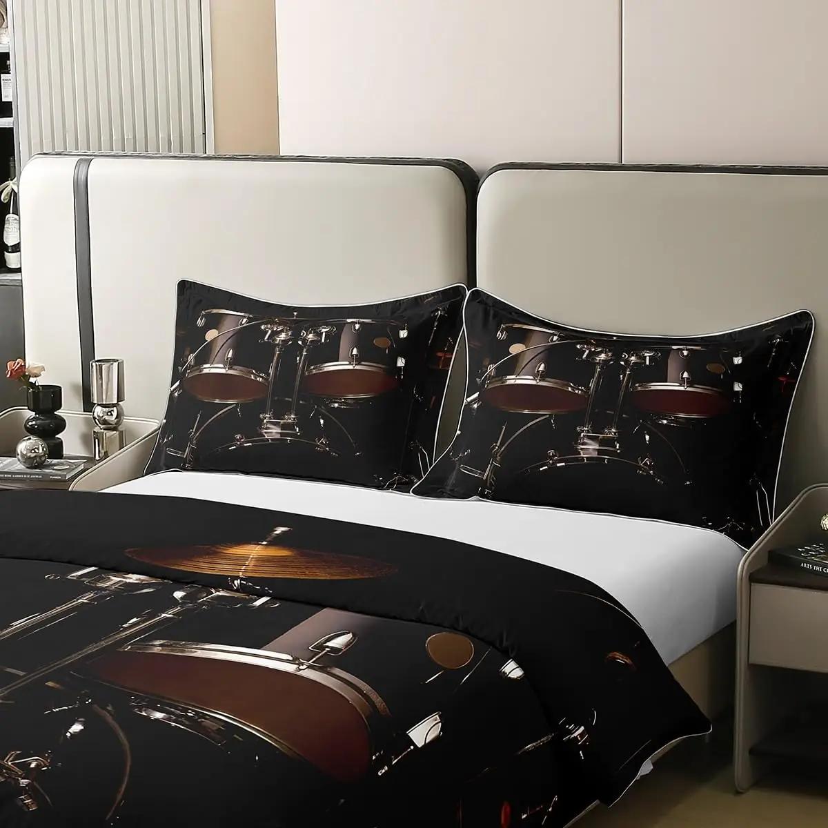 Homewish puuvillane lastevoodipesu 140×200 cm—muusikaline – kasutusnäide