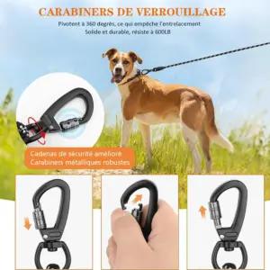 MUXUN Longe pour Chien lemmikloomad – detailne lähivaade