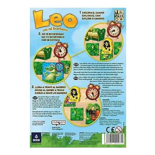 Devir lauamänguline Leo – lõbus pere teema charm ja kingitus – detailne vaade