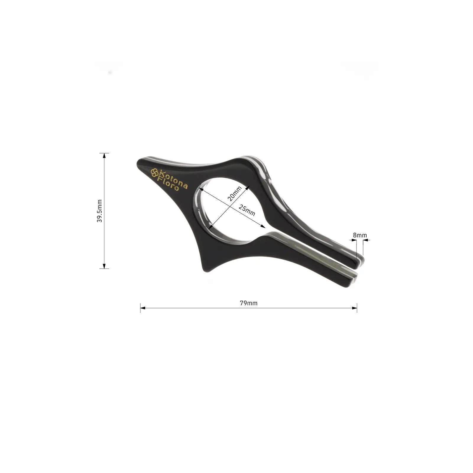 Kotona Floro elegantsne cellulose-acetaat ripats charm lugemiseks – pilt 7