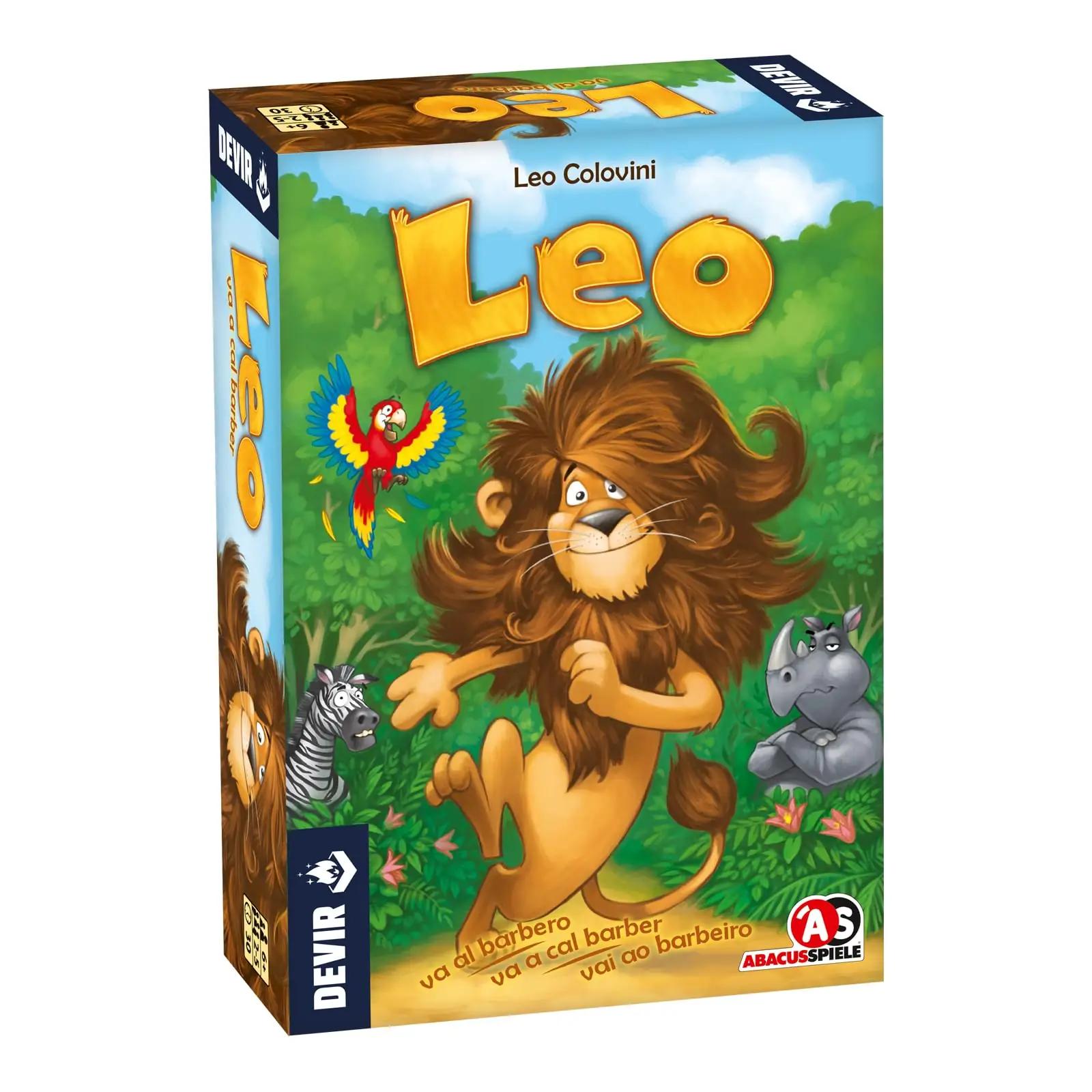 Devir lauamänguline Leo – lõbus pere teema charm ja kingitus