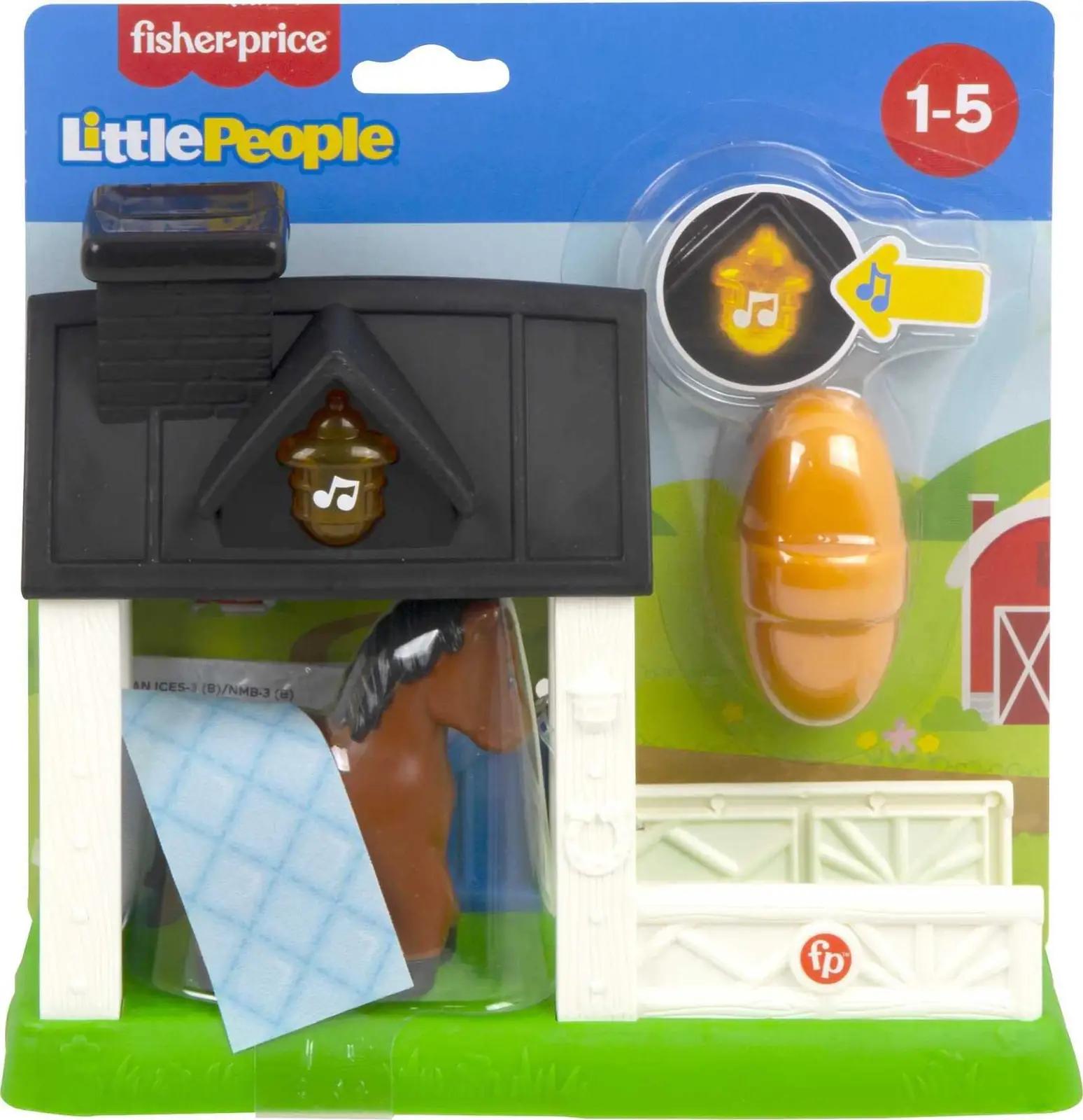 Fisher-Price väike mängukomplekt hobusetall plastist kingitus – pilt 6