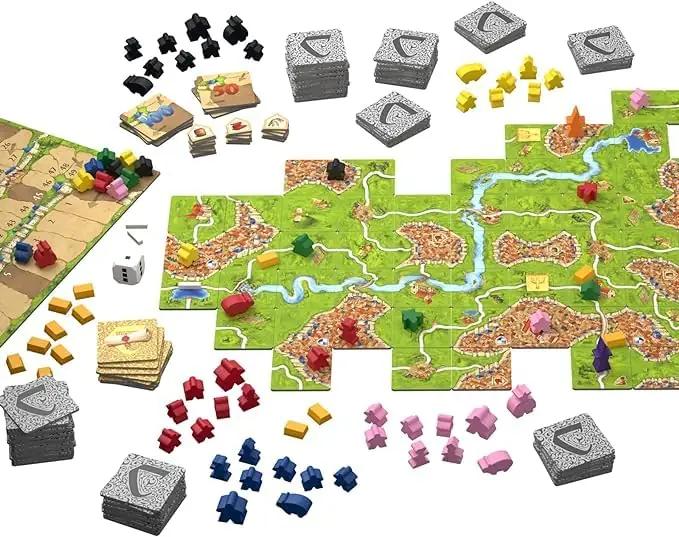 Devir lauamäng Carcassonne Plus – lisapakkidega perele – kasutusnäide