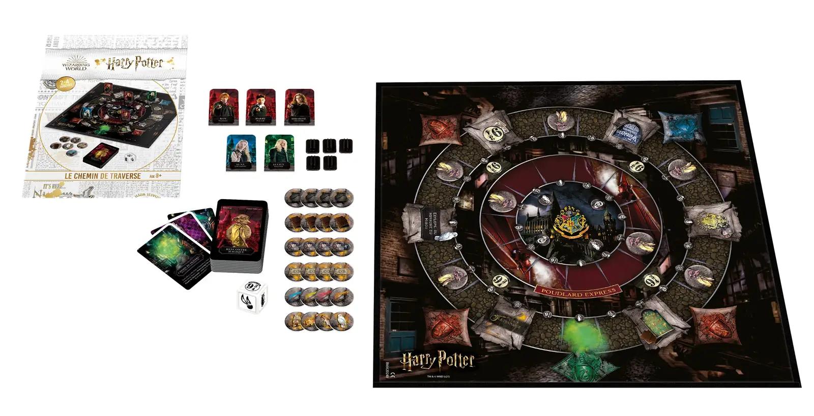 Shuffle lauamäng Harry Potter — perekonna ja sõprade ajaviide – kasutusnäide