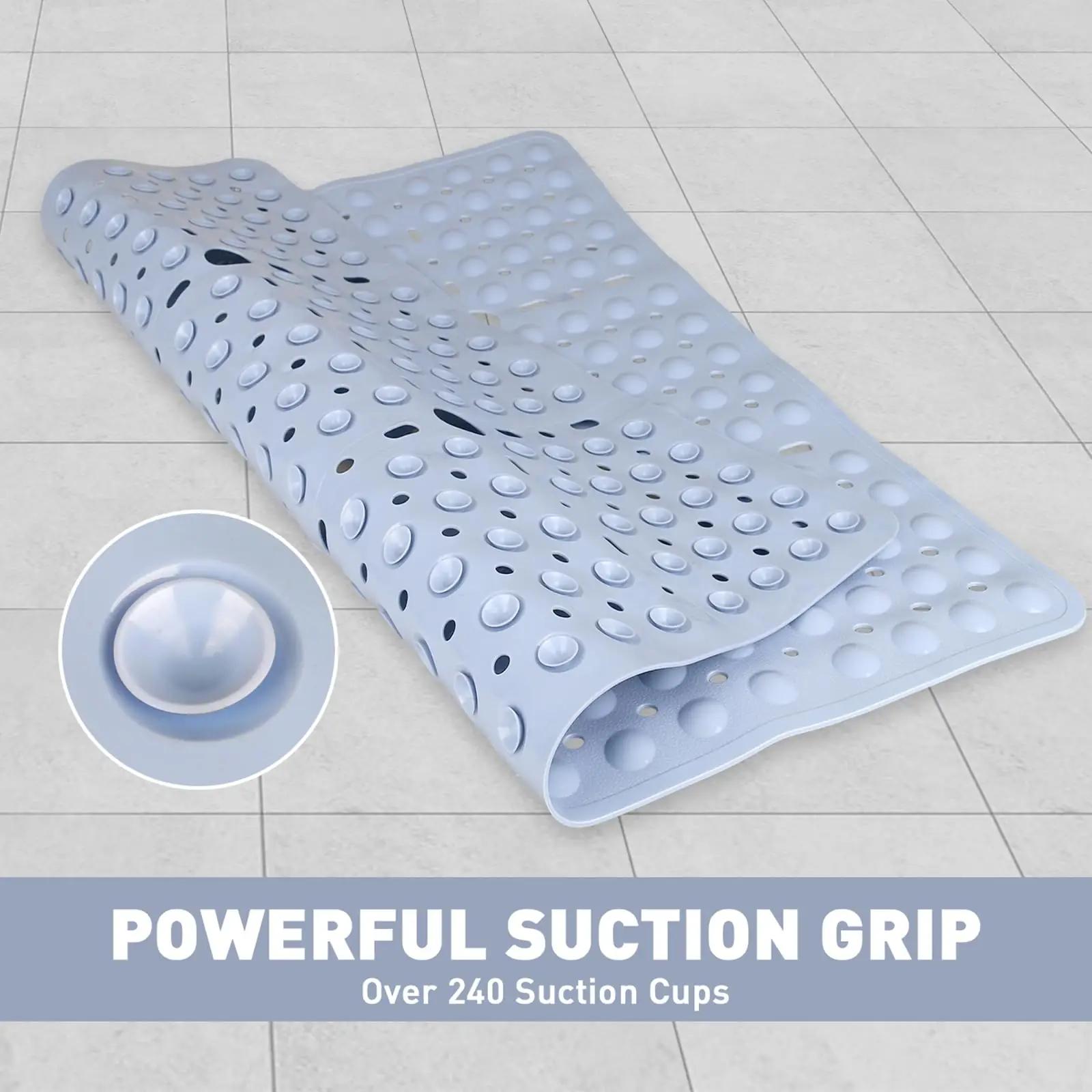 Lurowo PVC libisemiskindel vannimatt – antibakteriaalne 70×70 cm – pakend ja tarvikud
