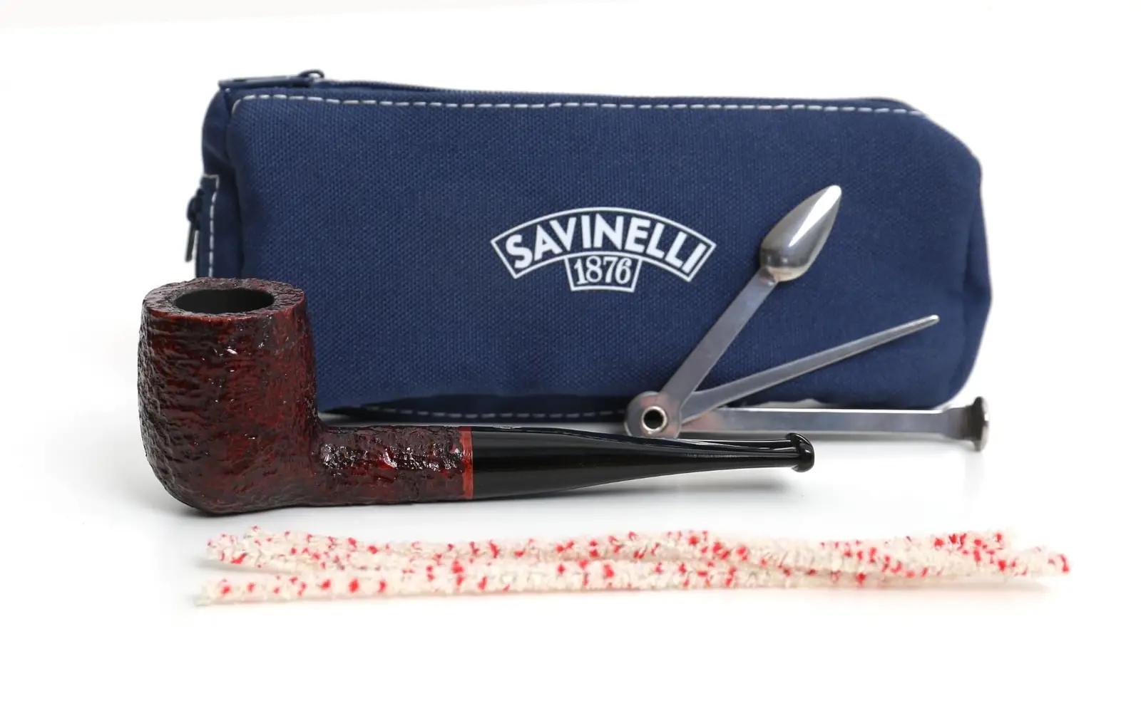 Savinelli briar-puit starter-set – rustikaalne kingiidee – lisavaade