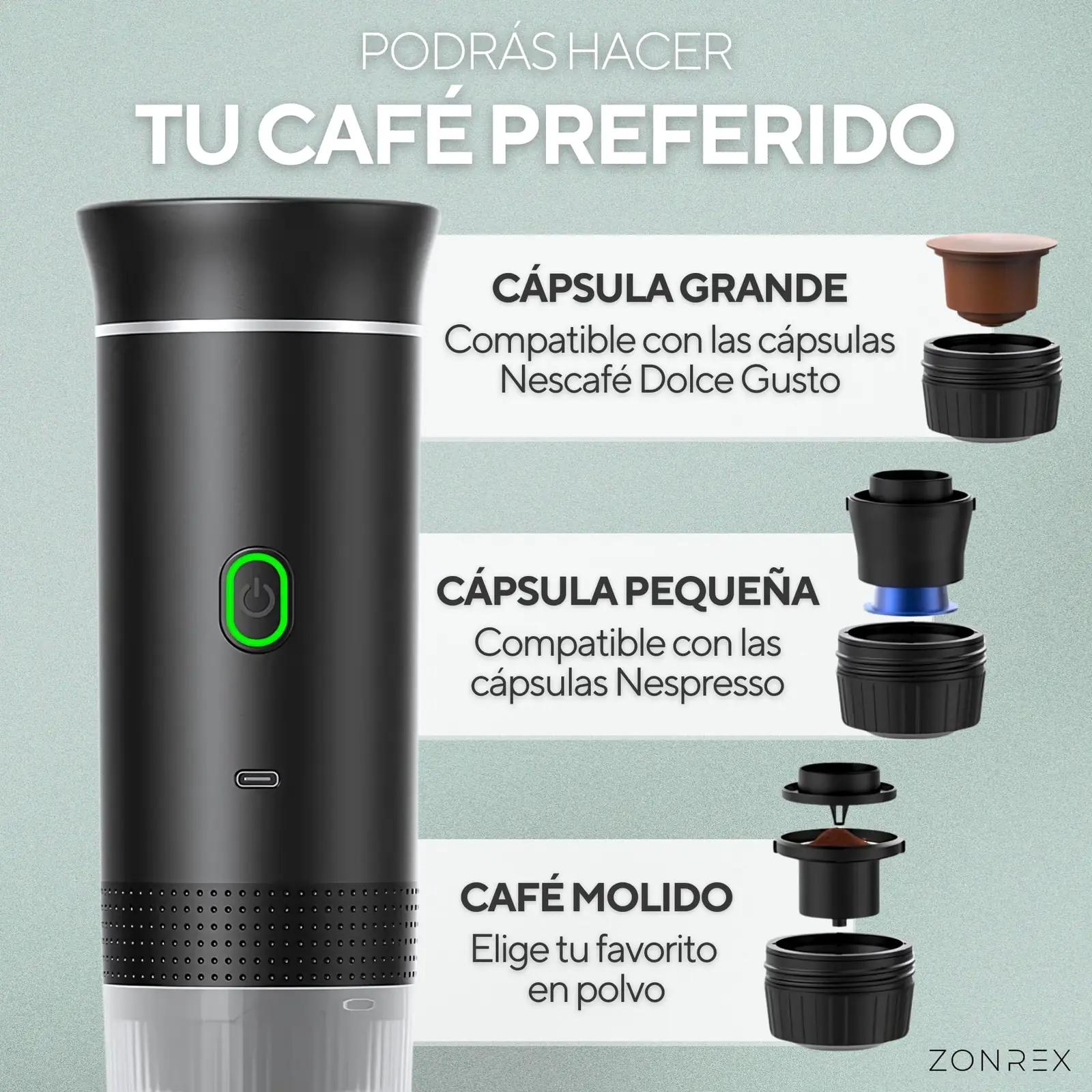 ZONREX CPZX01 tee ja espresso – detailne lähivaade