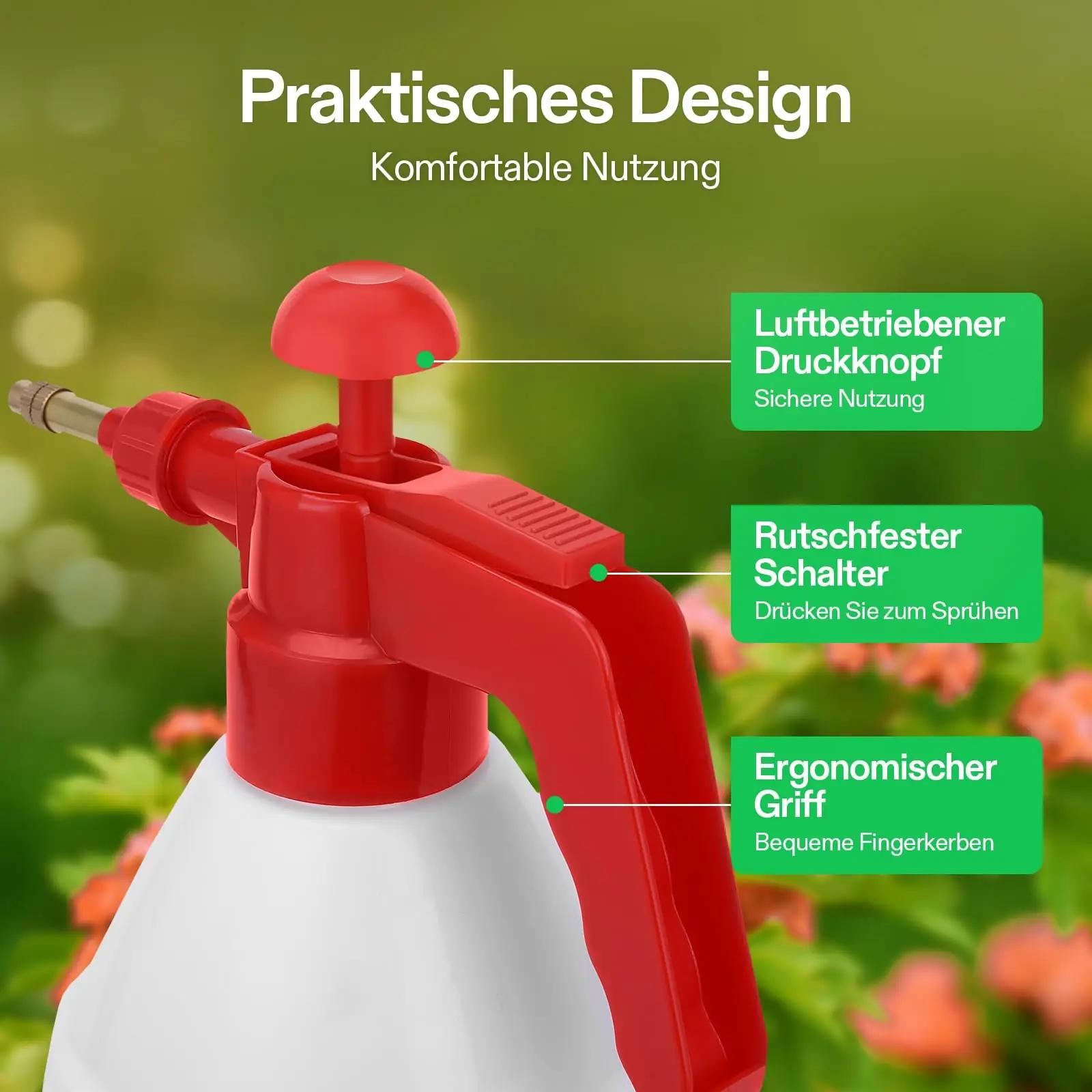 VIVOSUN ergonoomiline 1,5 L aiapihusti — vastupidav PP-materjal – lisavaade
