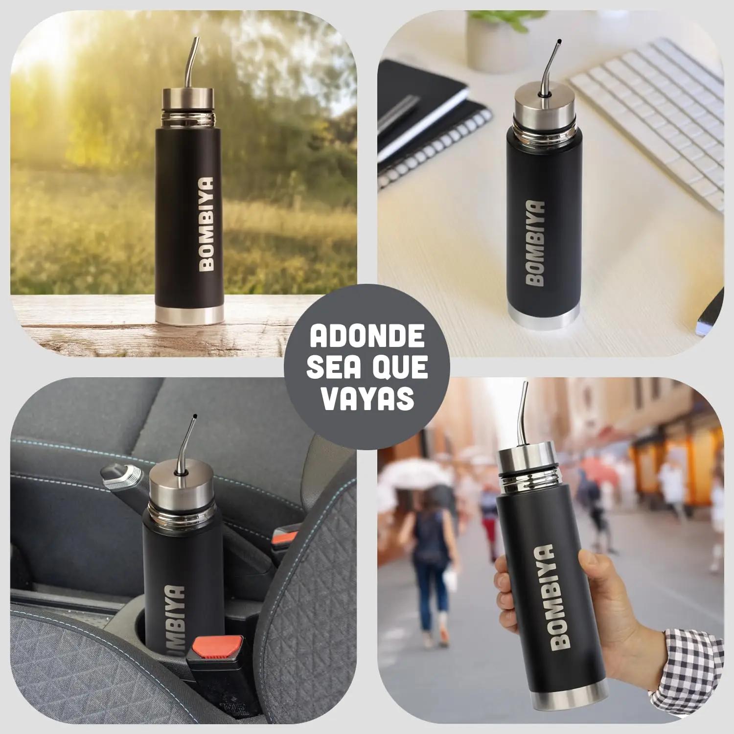 Bombiya roostevabast materjalist termos — mate 500 ml, must – lisavaade