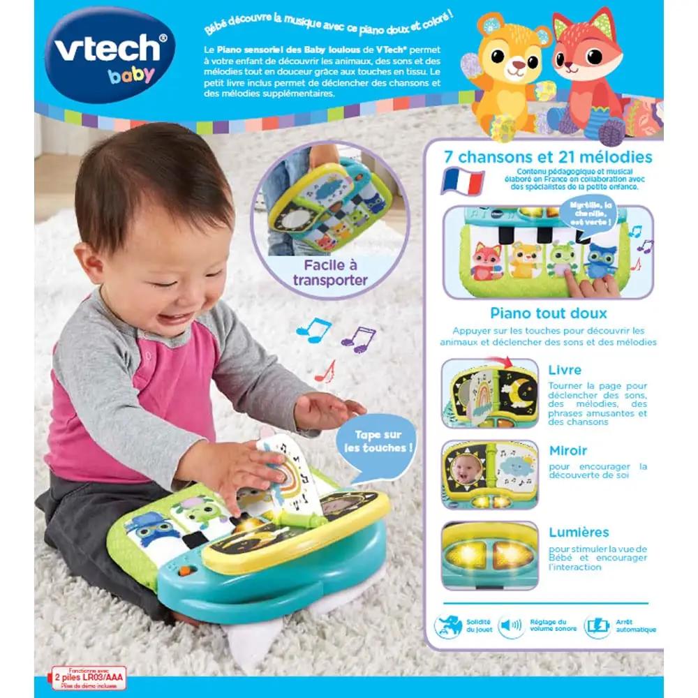 VTech värvikas beebiklaver — arendav mänguasi ja kingitus – kasutusnäide