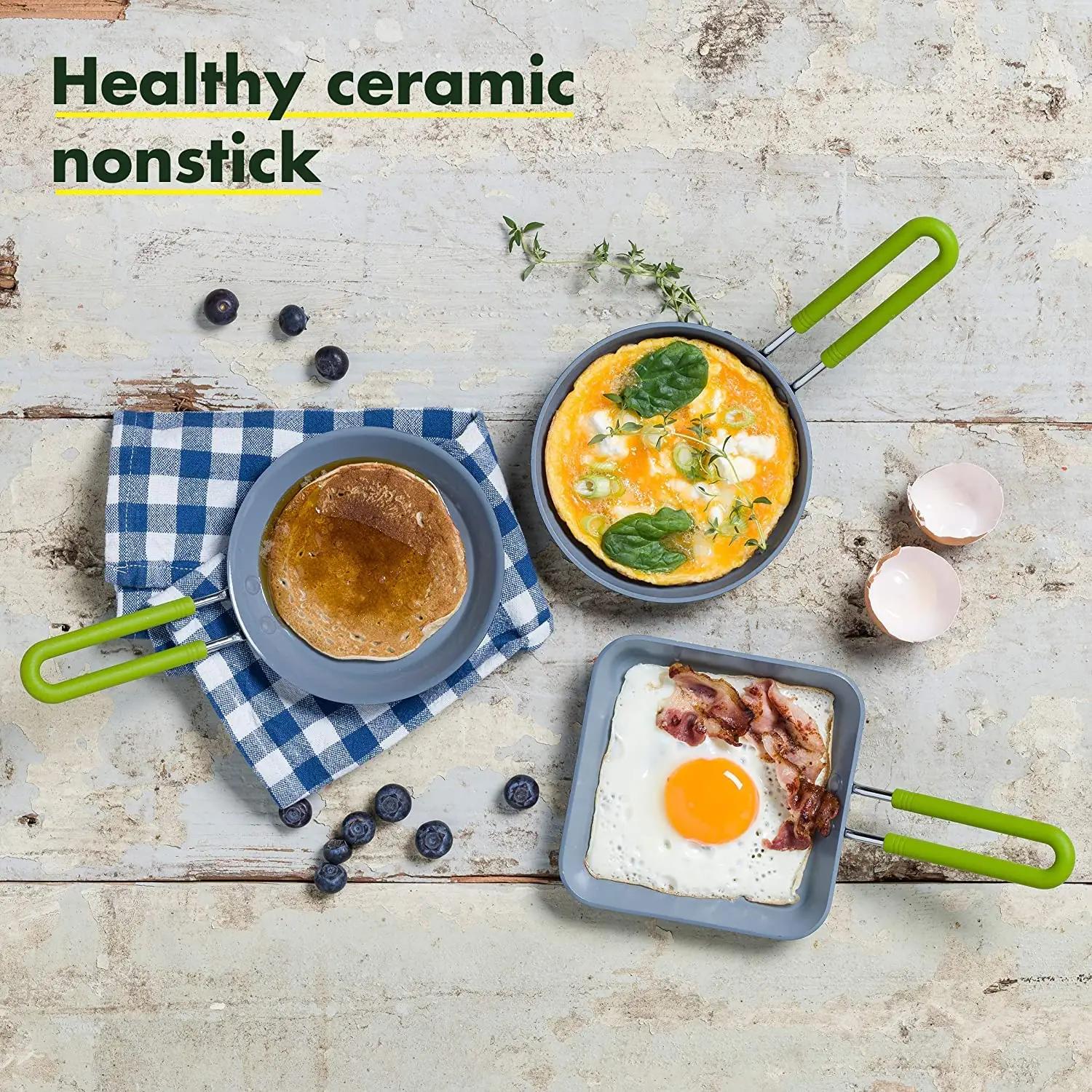 GreenPan kerge 14 cm mini-pann — tervislik ja mitmekülgne – kasutusnäide