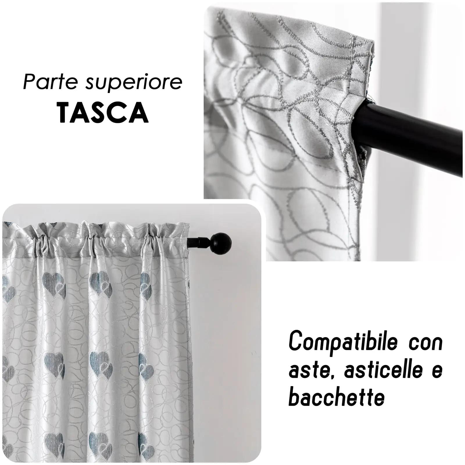 GIRASOLE HOME kardinad – detailne lähivaade