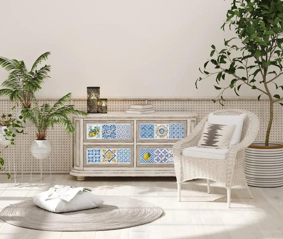 PRIMA MARKETING INC dekupaažipaber – looduslik Wild Herbs ilu – kasutusnäide