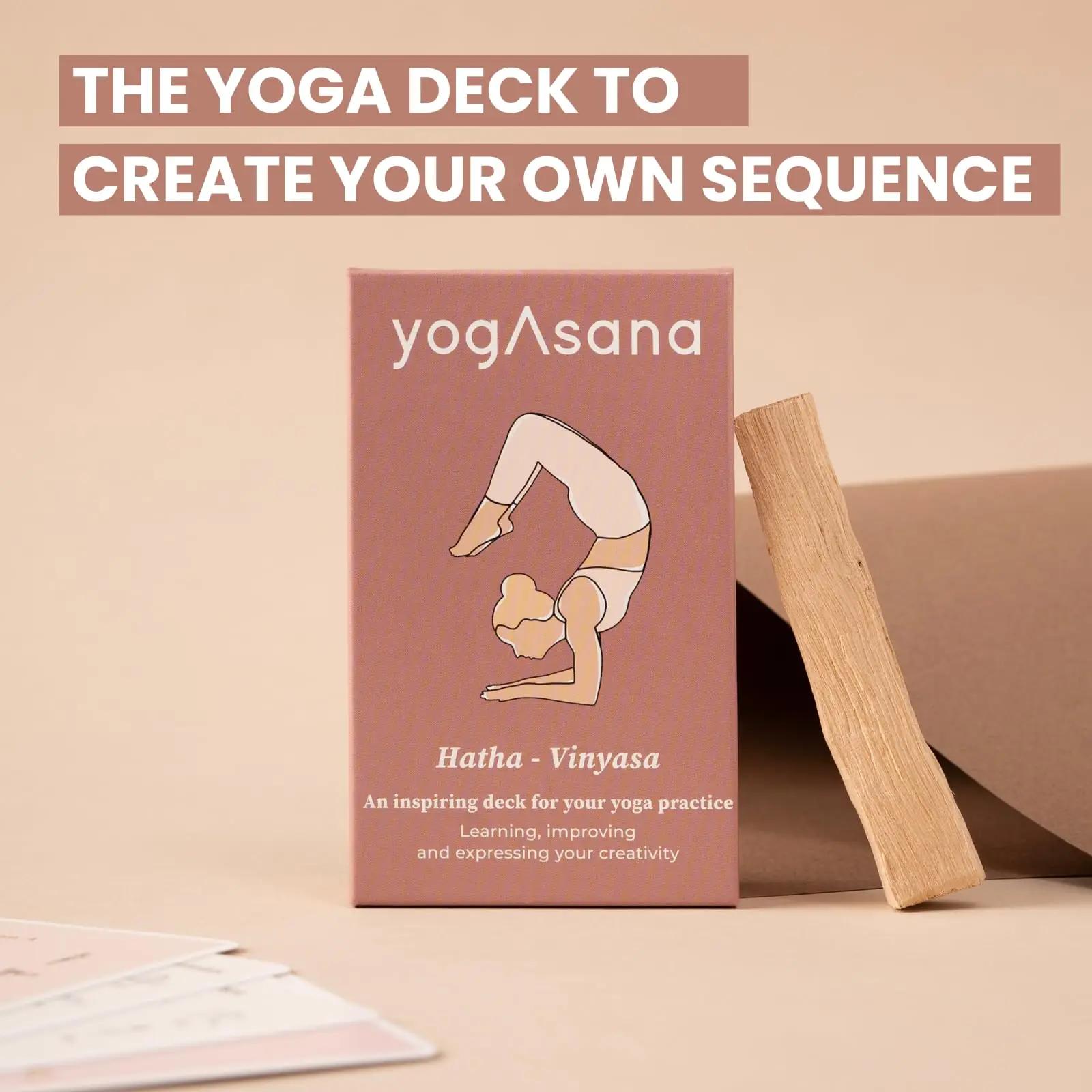 yogAsana paberist jooga kaardid komplekt – harjutuste juhend – detailne vaade