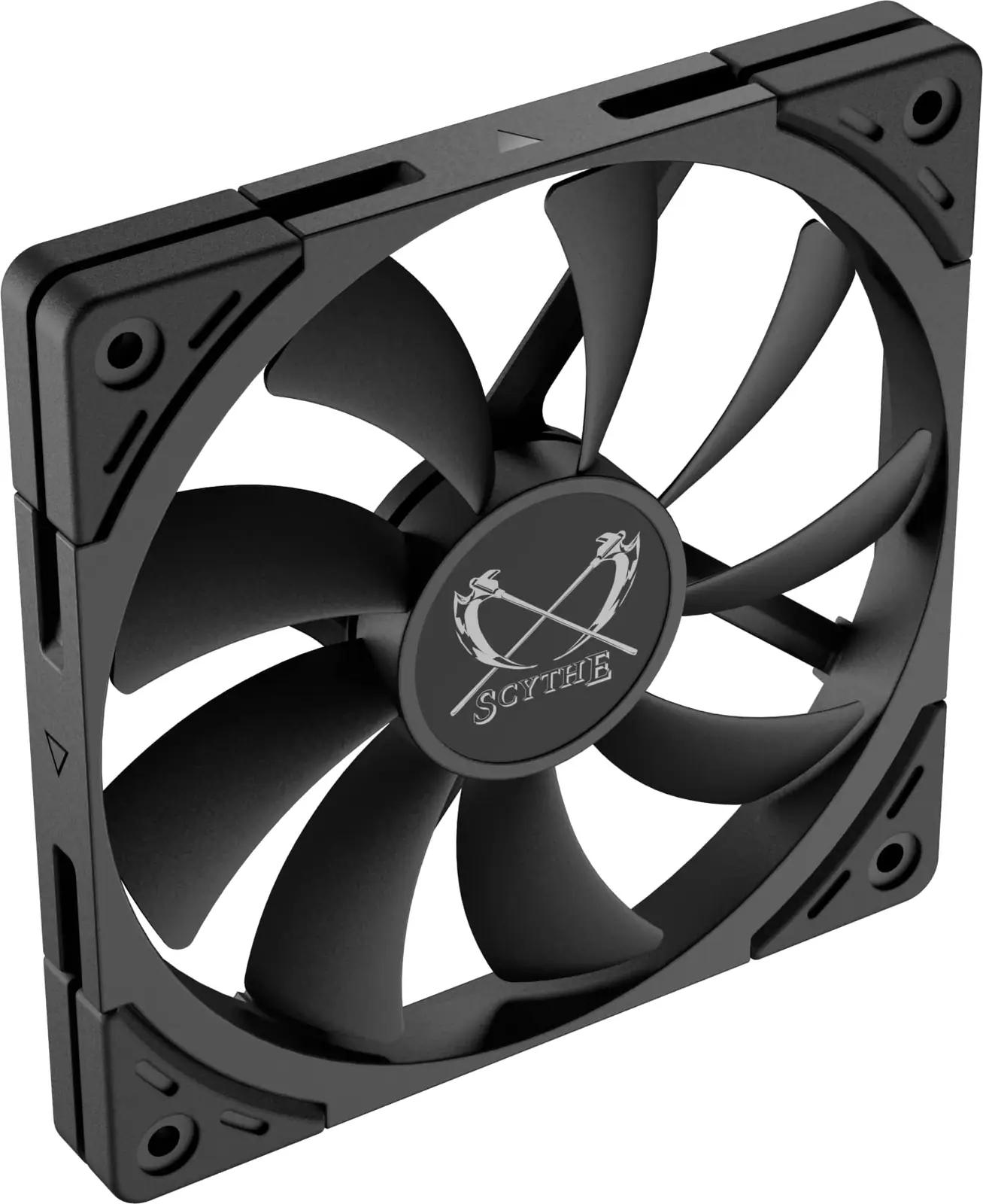 Scythe vaikne metallist 120 mm ventilaator – lisavaade