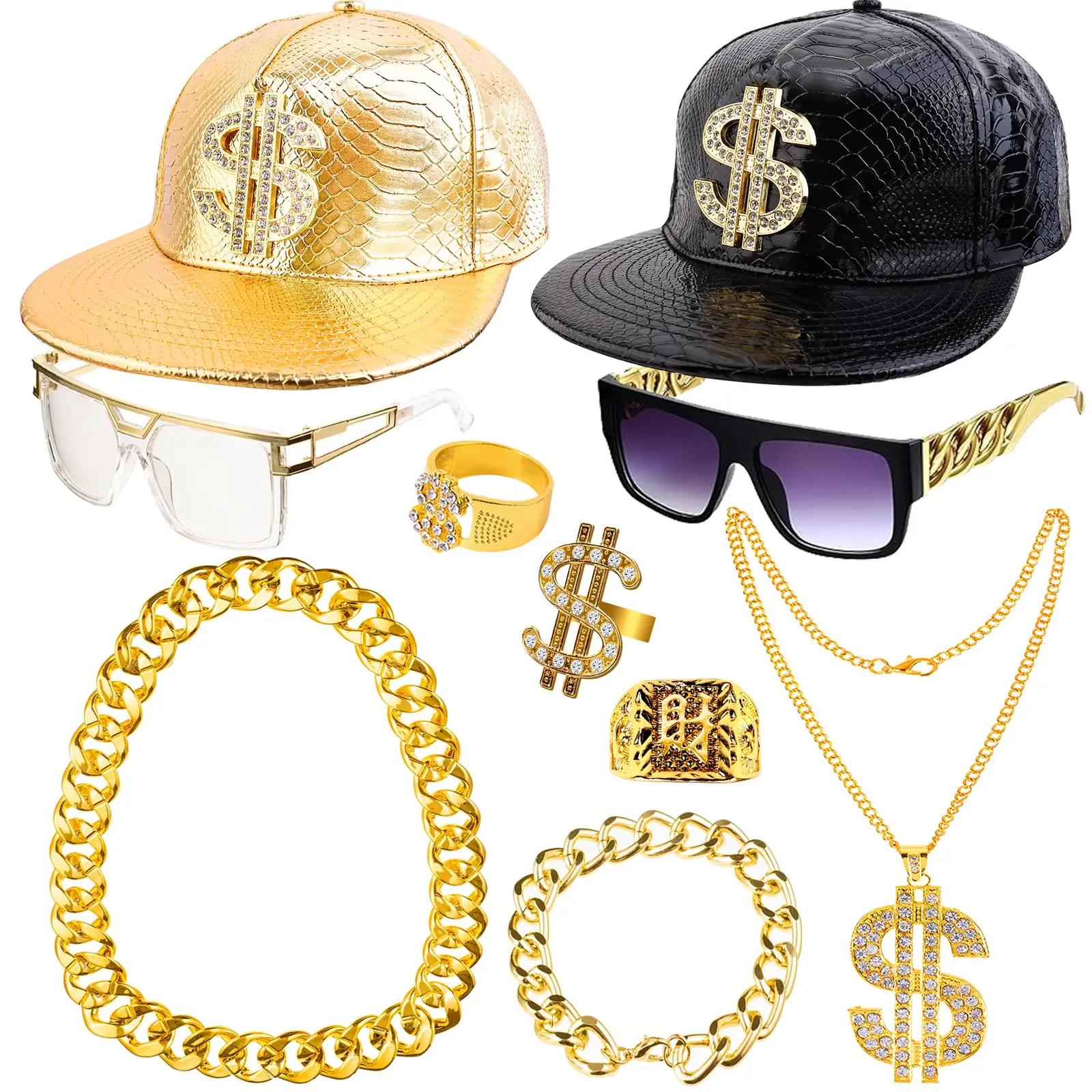 Peirich retro hip-hop komplekt – kostüüm ja aksessuaarid