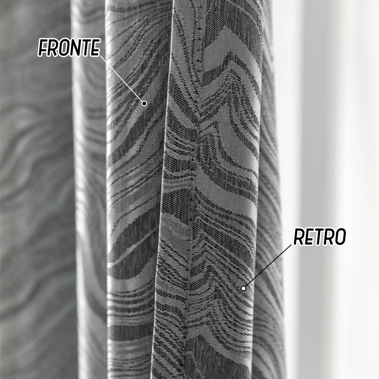 GIRASOLE HOME dekoratiivne isolatsioonkardin, metallikefekt – pilt 7