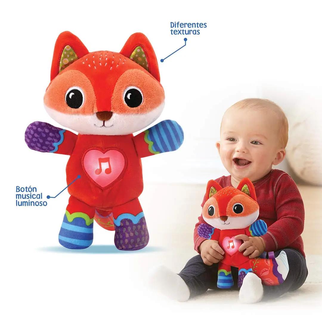 Vtech pehme interaktiivne mänguasi imikutele — hellus ja laulud – pakend ja tarvikud