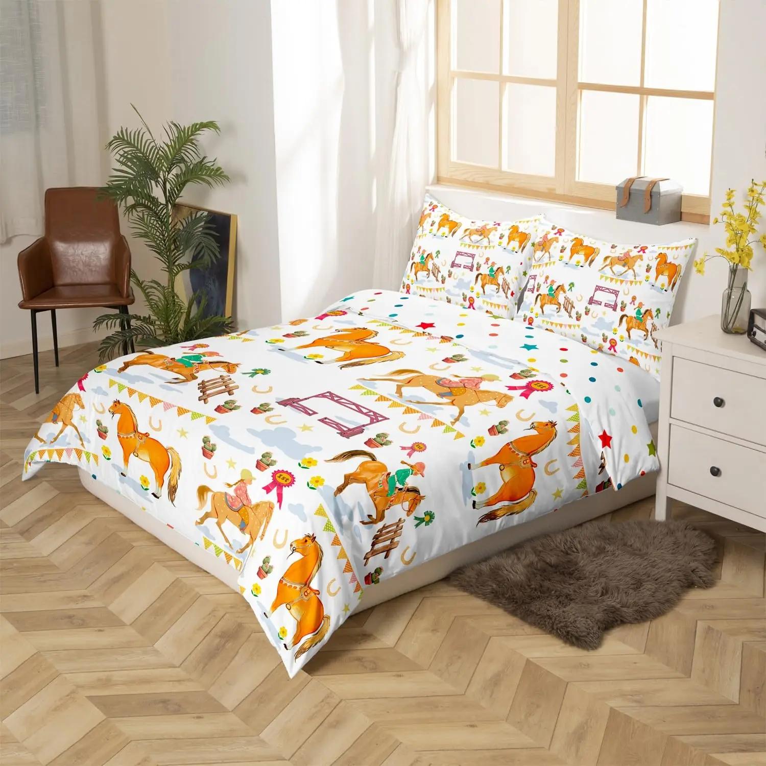 Homewish pehme mikrofiibrist voodipesu 200×200 cm tüdrukutele – pakend ja tarvikud
