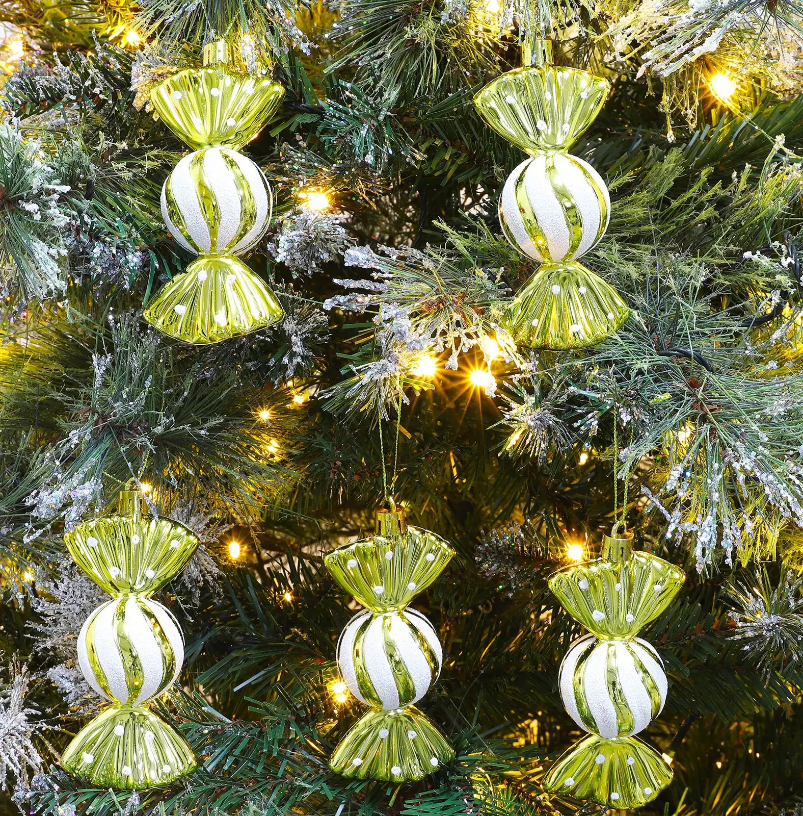 Christmas Concepts kuldsed jõulukuulid 5-kaupa — klassikaline – lisavaade