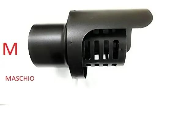 Nova italf roostevaba tihendiga korstnaotsik (D300 mm) – detailne vaade