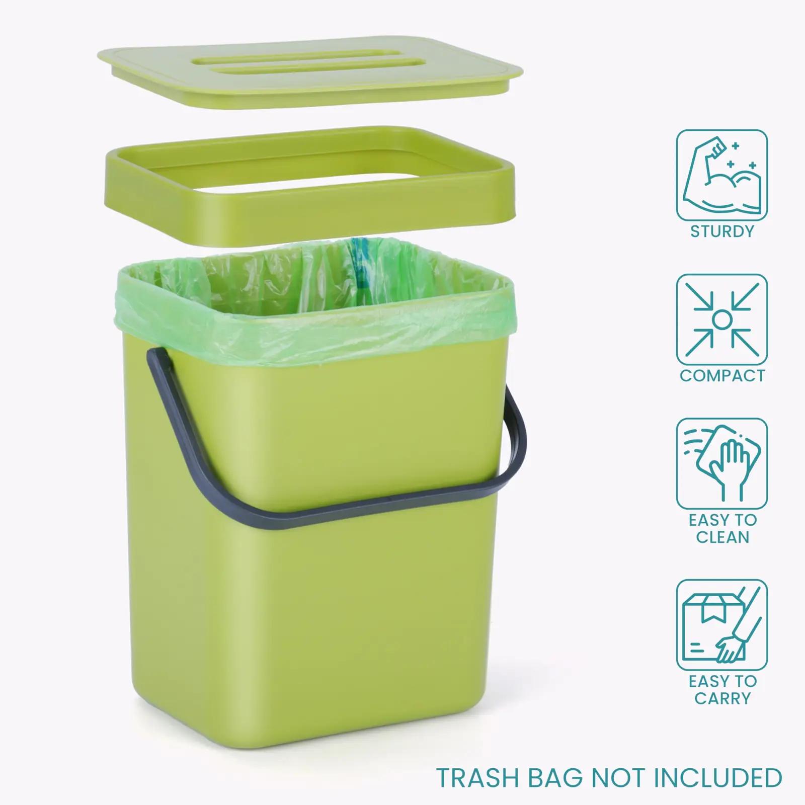 BELLE VOUS kompsteimer komplekt kööki — vastupidav plastik – pakend ja tarvikud