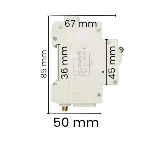 VL Villore mitmekülgne WiFi-RCBO kaitselüliti kodusele elektrile – pakend ja tarvikud