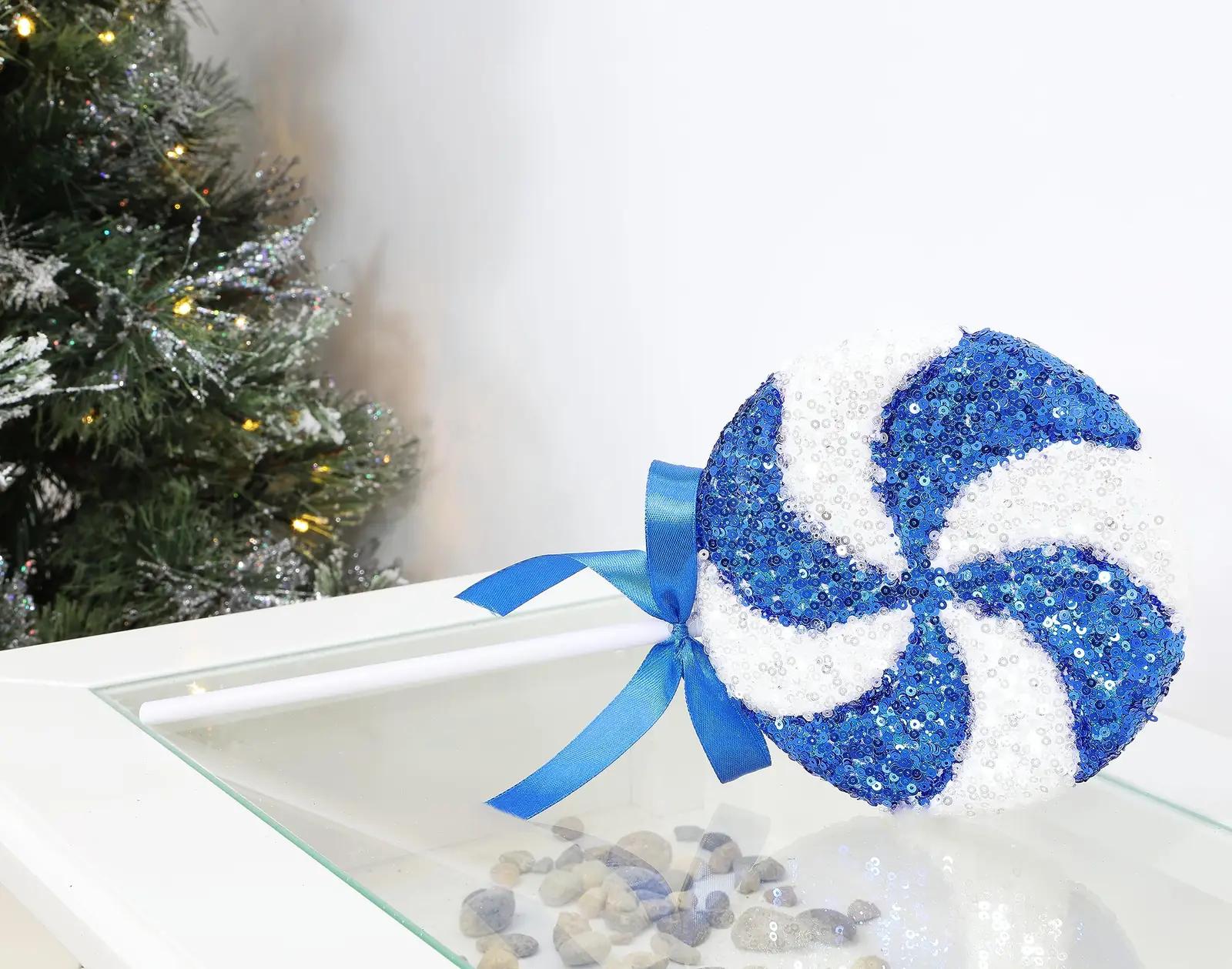 Christmas Concepts sädelev plastiklutsukas – jõulukaunistus 36 cm – kasutusnäide