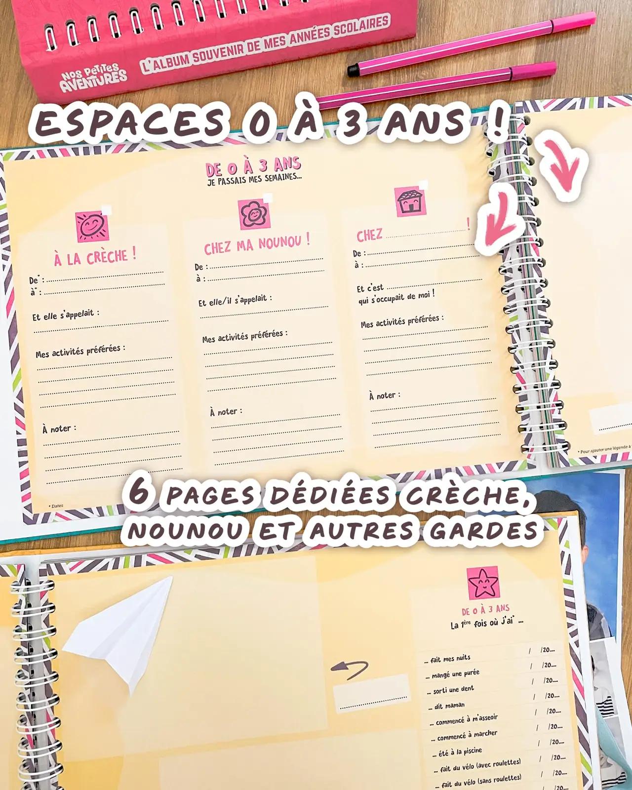 NOS PETITES AVENTURES roosa klassi fotoalbum – pilt 6