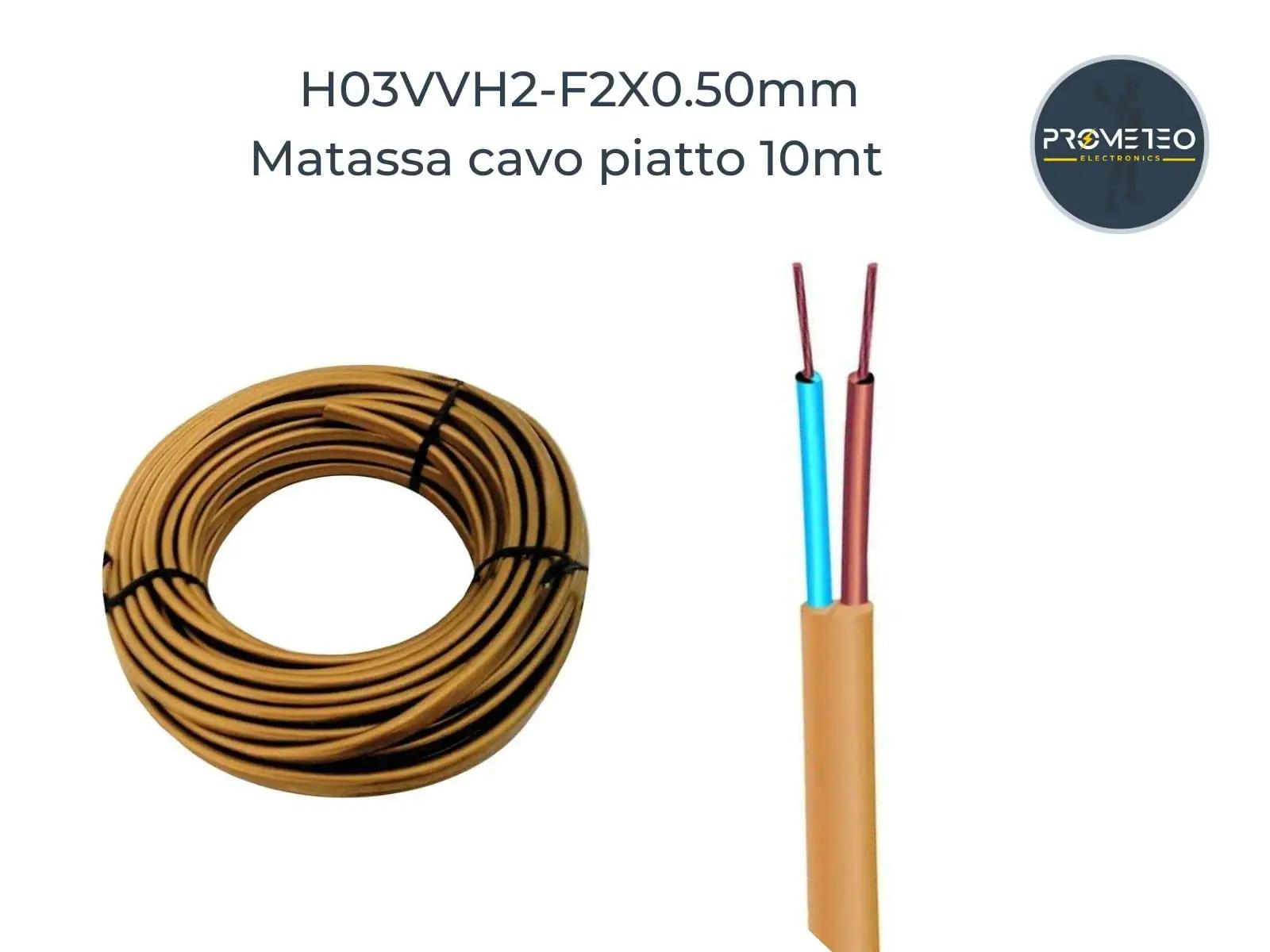 prometeo electronics kuldne lame kummikaabel 10m – lisavaade