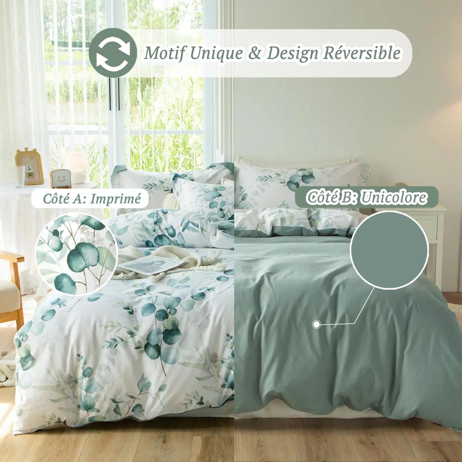 MILDLY puuvillane voodipesukomplekt 200×200 cm – detailne vaade