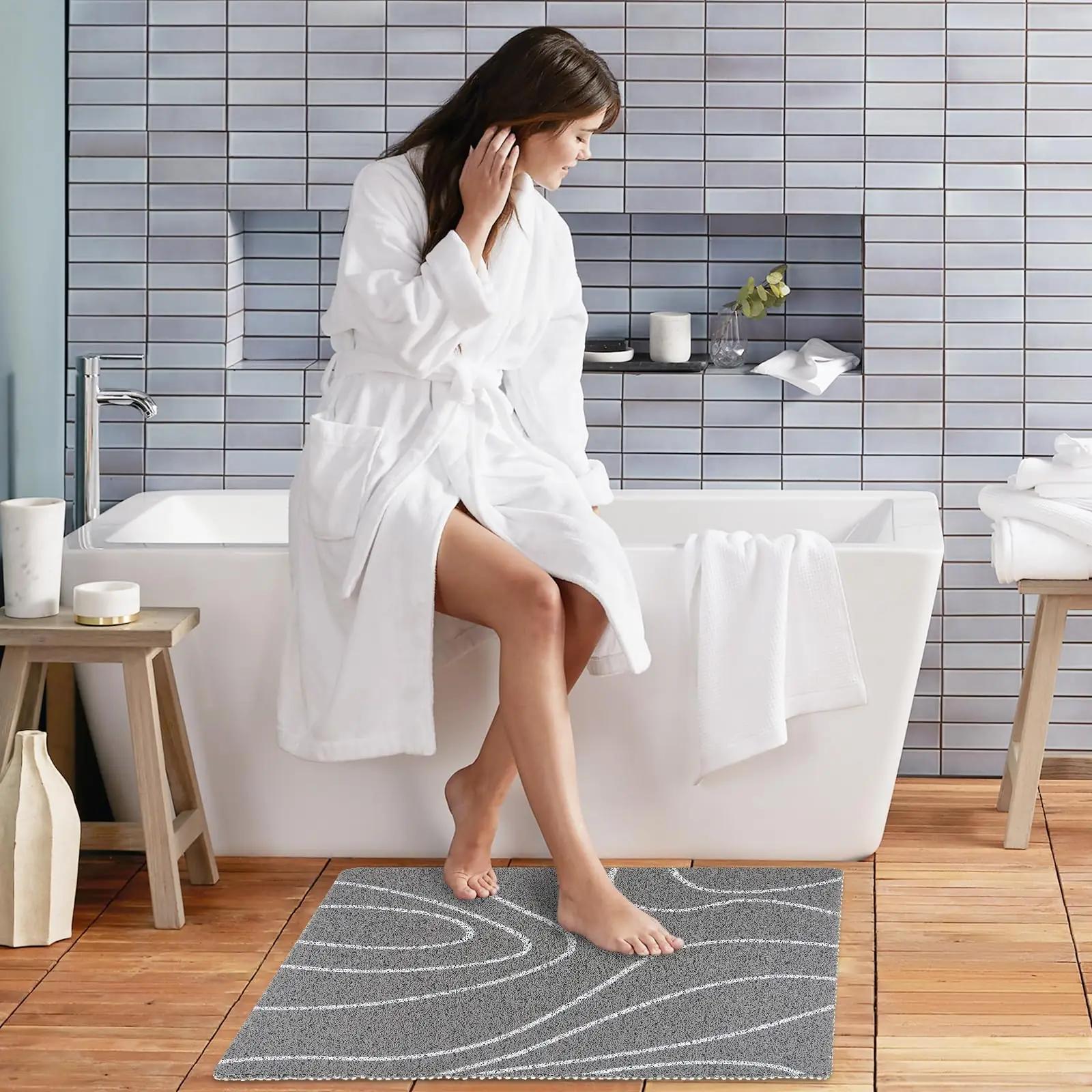 Lurowo libisemisvastane PVC dušimatt 60×60 cm — kiirelt kuivav – pilt 6