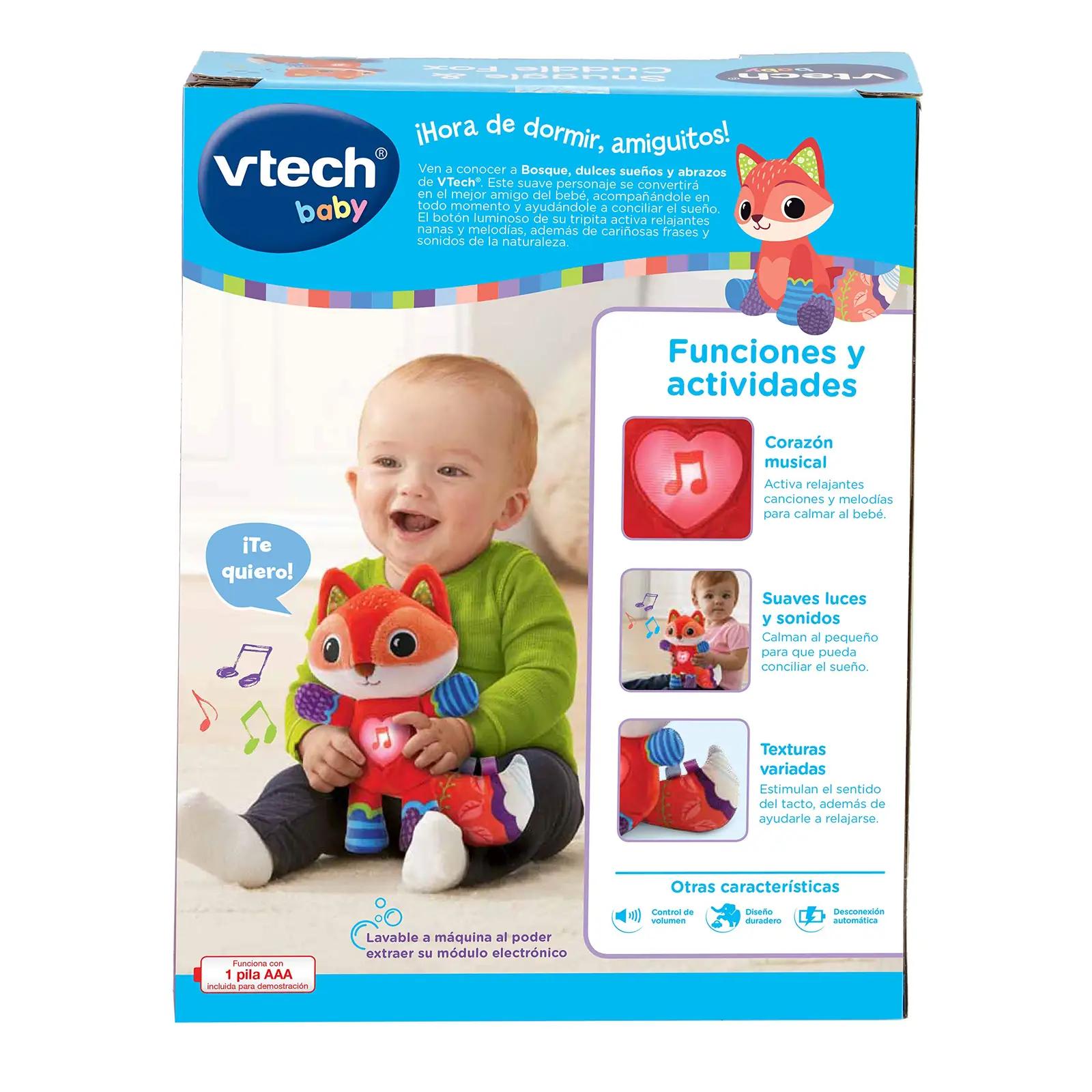 Vtech pehme interaktiivne mänguasi imikutele — hellus ja laulud – pilt 6