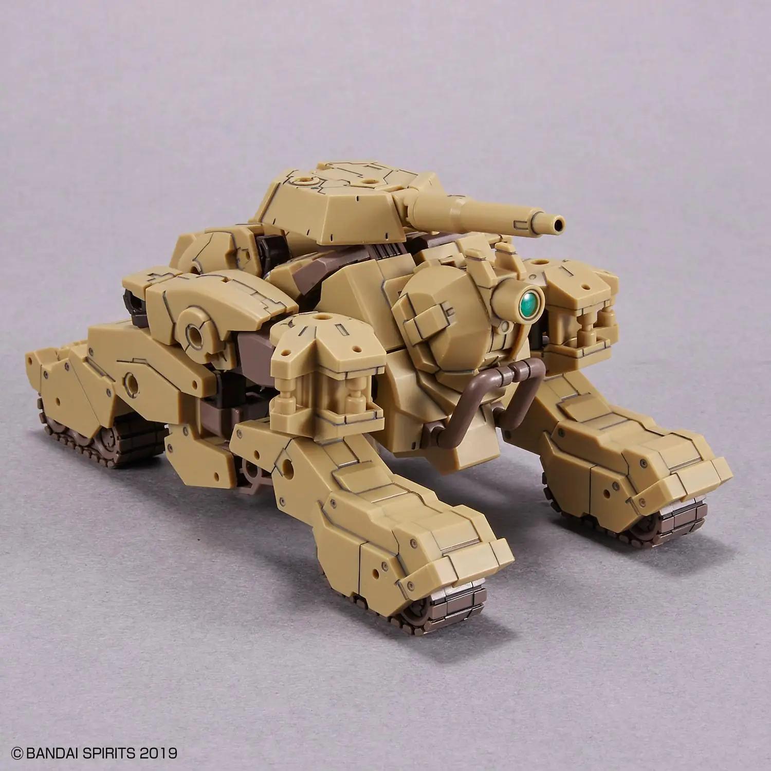 BANDAI SPIRITS mudellikomplekt Volpanova tank – detailne komplekt – kasutusnäide