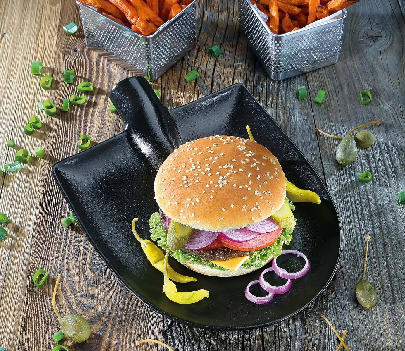 Zassenhaus rustikaalne keramikust steak-taldrik 25×18 cm – detailne vaade