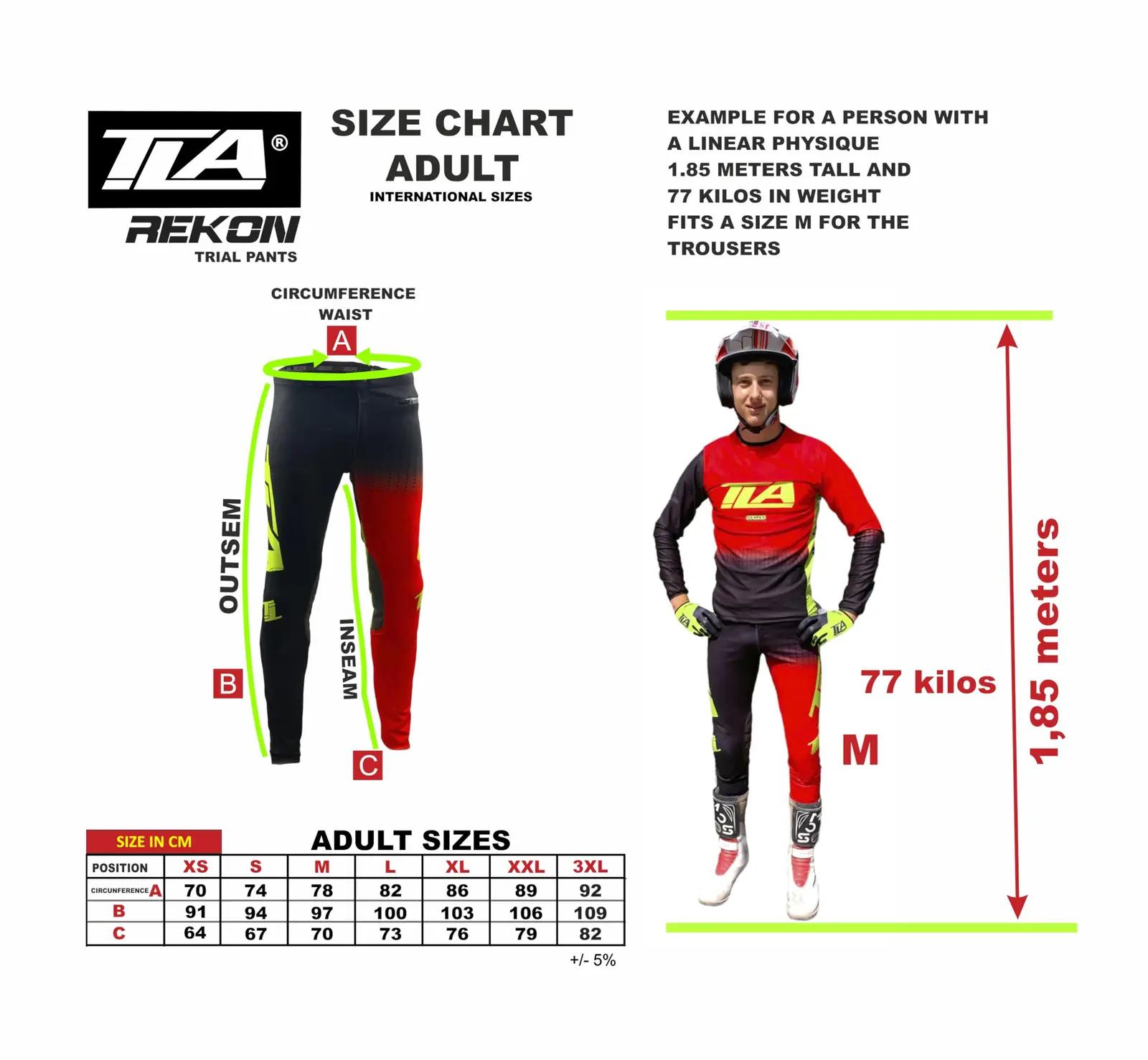 TLA TROOPS LEGEND RACING APPAREL vastupidav trial- ja MTB-püksid – pakend ja tarvikud