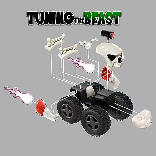 Swap Riders plastmassist Quad Skeleton mängufiguur – pakend ja tarvikud