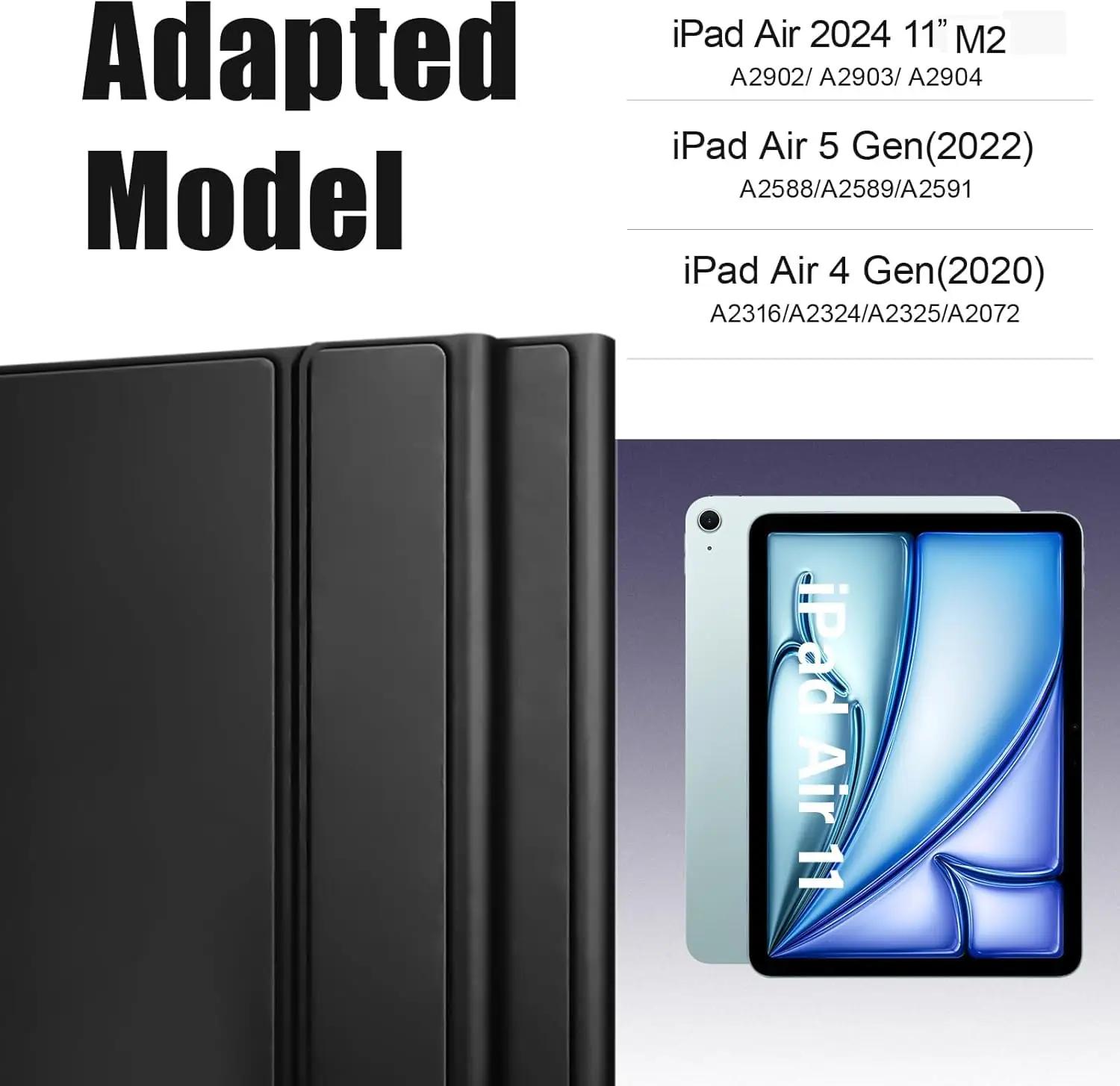 KTOITION Tastiera per iPad Air 11" 2024 arvutid ja lisaseadmed